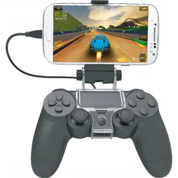 Herní konzole Držák telefonu SMART CLIP pro ovladač PS4 Slim / Pro