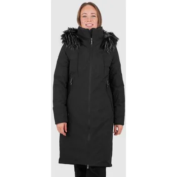 Dámské oblečení Woox Iwate Jet Black kabát 34 + DÁREK + Doprava ZDARMA