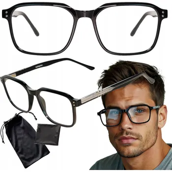 Sluneční brýle Theblogshop brýle bez dioptrií nerdy černé