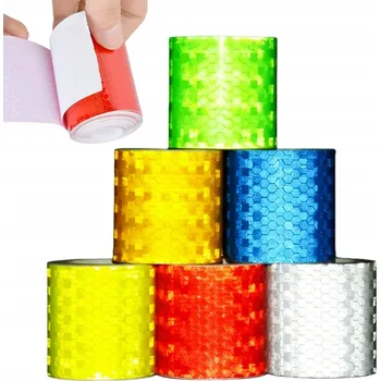 6 Ks Reflexní Páska Samolepicí Konturovací Role 3M Výstražná 5 cm