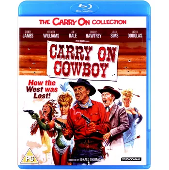Blu-ray film Carry On Cowboy Blu-ray disk