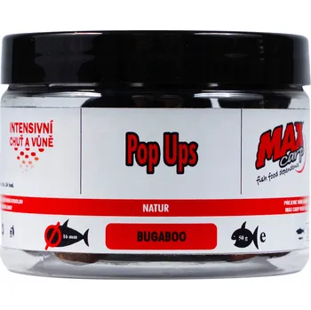 Boilies Nástraha Plovoucí Kuličky Pop Up Max Carp Bugaboo 16 mm