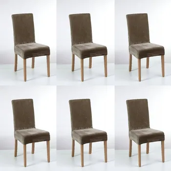 Potah na židli Potah na židli Bestcovers hnědý
