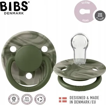 dudlíky Silikonový Dudlík Bibs kulatý 0 +