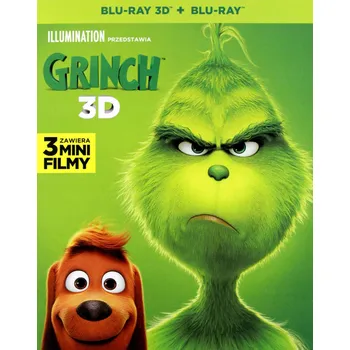 Blu-ray film GRINCH 3D Blu-ray 3D disk