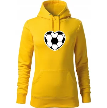 Dámská mikina JHK dámská mikina přes hlavu, s s kapucí, velikost XL