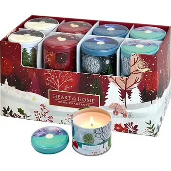 Svíčka Sójová vonná svíčka Borůvka a citron Kukartka