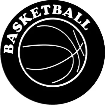 samolepka Vyřezávaná samolepka BASKETBALL - wklejkinaklejki