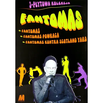 DVD film Fantomas / Fantomas powraca / Fantomas kontra Scotland Yard DVD