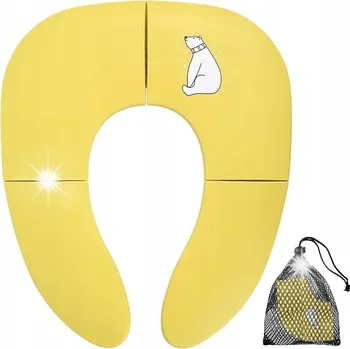 WC sedátko SKLÁDACÍ DĚTSKÉ SEDÁTKO NA WC CESTOVNÍ TOALETA PŘENOSNÉ SEDÁTKO