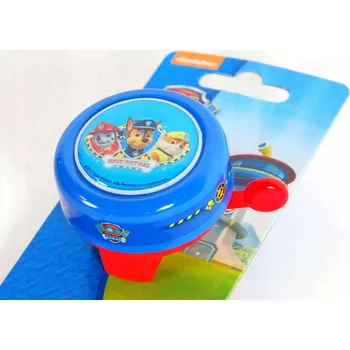 Zvonek na kolo Tlapková patrola ZVONEK NA KOLO CYKLISTICKÝ PÍSKACÍ HRAČKA