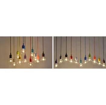 ZÁVĚSNÝ LUSTR PAVOUK 8 RAMEN BAREVNÝ DO OBÝVÁKU DĚTSKÉHO POKOJE STROPNÍ SVÍTIDLO