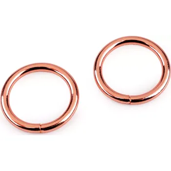 Kabelka Kroužek růžové zlato 25mm (Kroužek růžové zlato)