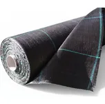 Agrojutex Tkaná textilie, agrotextilie 100g/m2, 100m x 3,3m, přeložená - černá