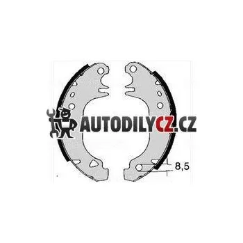 Brzdová čelist Brzdové čelisti STARTLINE - sada