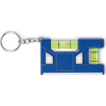 Vodováha Vodováha z ABS jako přívěsek 5 SIDE 1, 20x20mm Tamponový tisk, 1 barva