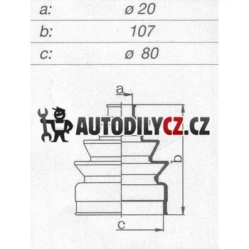 Manžeta ke kolu GOMET, (sada)
