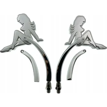 Zrcátko pro motocykl CHROMOVÁ ZRCÁTKA HONDA VTX1300 VTX1800 FURY VT1300 CX M10 10MM (21306)