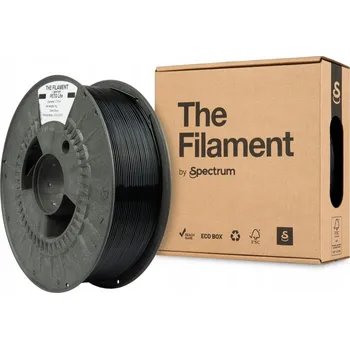 3D tisk Filament Spectrum PETG Lite 1 kg, 1,75 mm, černý (černá)