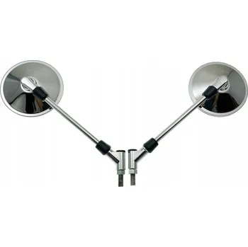 Zrcátko pro motocykl CHROMOVÁ ZRCÁTKA HYOSUNG GV650 GV650 JUNAK M11 M10 10MM (20980)
