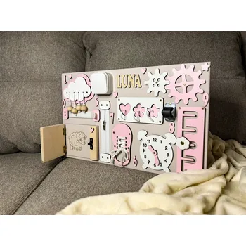 Obraz Senzorická manipulační tabule Montessori S