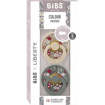 dudlíky Kulatý gumový Dudlík Bibs 6 měsíců +