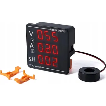 IP kamera WOLTOMIERZ AMPEROMIERZ AC 3 DISPLEJE FREKVENCE MĚŘENÍ NAPĚTÍ PROUD