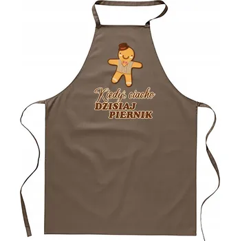 Obraz KUCHYŇSKÁ ZÁSTĚRA hnědá NAROZENINY Kdysi KOUSÁK dárek FA_719_b