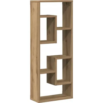 police Dřevěná police VidaXL 36 x 16 cm dub artisan