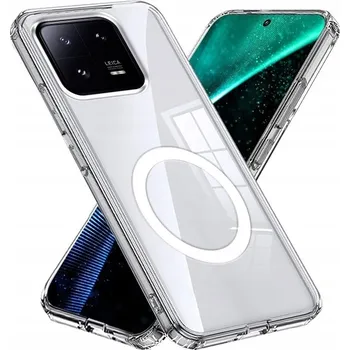 Pouzdro na mobilní telefon POUZDRO ZADNÍ KRYT POUZDRO MAGSAFE BEZBARVÉ PRO XIAOMI 13 + SKLO !