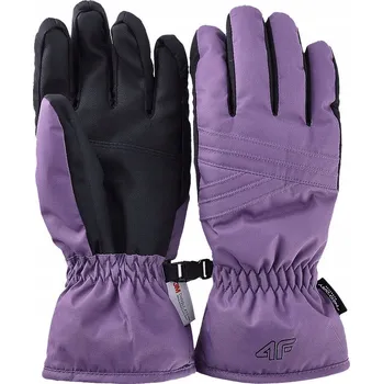 Rukavice Dámské lyžařské rukavice 4F F145 50S teplé zimní fialové L