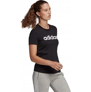 Dámské tričko Dámské tričko s kulatý výstřihem a výstřihem adidas, velikost XS