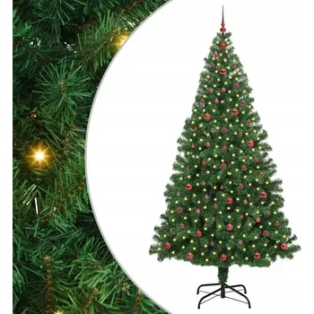 Vánoční stromek Umělý vánoční stromek se stojanem Zelený 240 cm