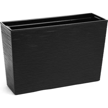 Obraz Květináč Verbena Dłuto Lamela Černý + vložka