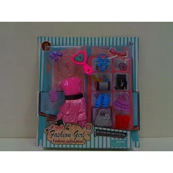 Doplněk pro panenku OBLEČENÍ PRO PANENKU oblečení šaty doplňky