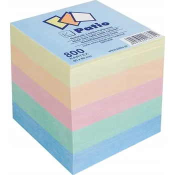 Nelepené kostky BLOK LEPENÝ LÍSTEČKY NA POZNÁMKY NOTES 800 listů