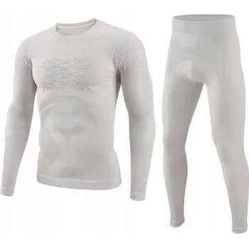 Pánské tričko PÁNSKÉ TERMOAKTIVNÍ PRÁDLO SET SPORTOVNÍ TRIKO + LEGÍNY ŠEDÁ M