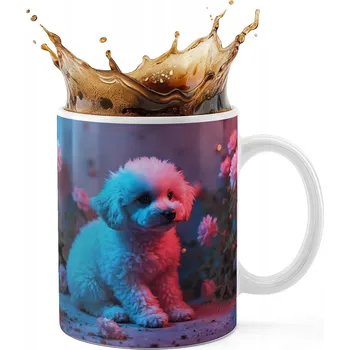 KERAMICKÝ HRNEK 330ML S POTISKEM - ZVÍŘATA PES PEJSEK ROZTOMILÝ