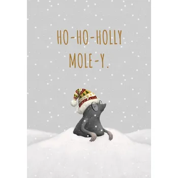 Ellastration Přáníčko Ho-ho-holly molly