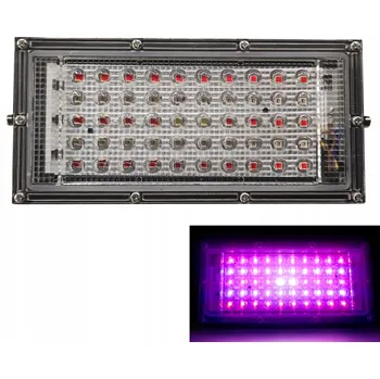 Osvětlení pro růst rostliny LED panel pro pěstování rostlin LED GROW 50W