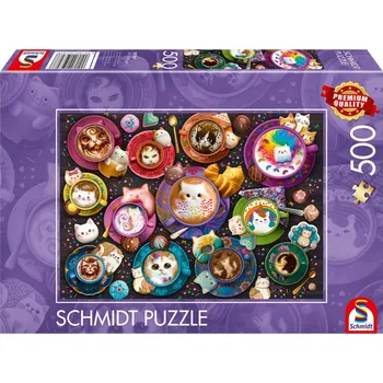 Puzzle Puzzle Schmidt Spiele 500 dílků Schmidt Spiele - Puzzle PQ Puzzle 500 el. Kotppuccino
