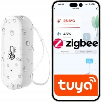 IP kamera ZigBee Tuya senzor teploty a vlhkosti IP65, voděodolný