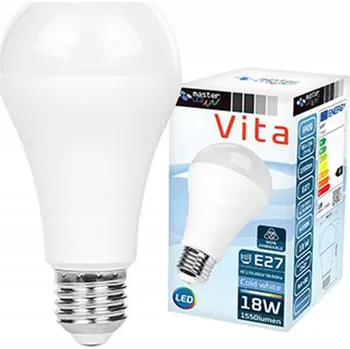 Žárovka LED žárovka E27, 20 SMD 2835 diod, 18W, 230V A65