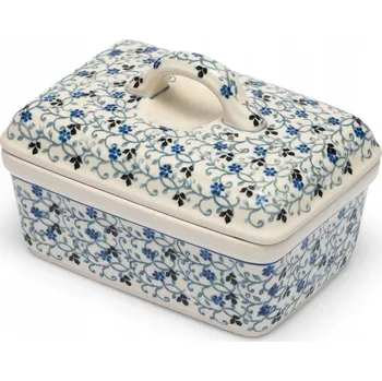 Máslenka Máslenka, dóza na máslo 14 cm Ceramika Artystyczna Bolesławiec