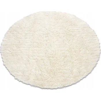Koberec KOBEREC FLOKATI kulatý 110 cm 100% VLNA #FLO051