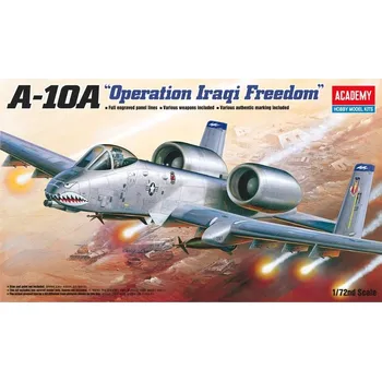 Plastikový model Academy Academy Fairchild A-10A Válka v zálivu (1:72)