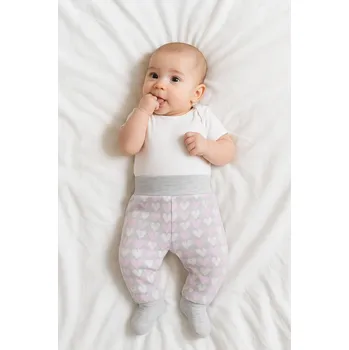 Dupačky Baby Service Zateplené polodupačky Srdíčka Vel. 62