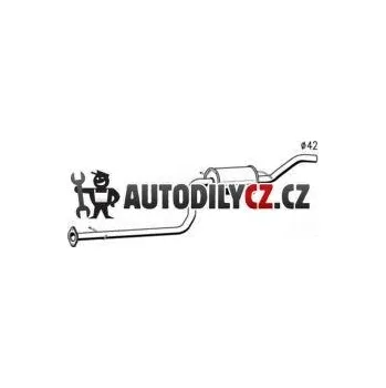 Střední díl výfuku Střední díl výfuku STARTLINE