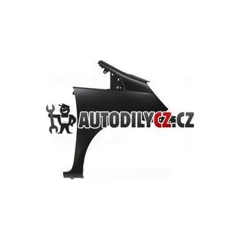 Blatník karosérie P přední blatník bez otvoru pro blikač, 74.29.310