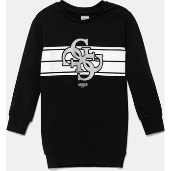 Dámské šaty Dětské bavlněné šaty Guess K5YK02.KA6R4.9BYA černá 99X, vel. 118-122